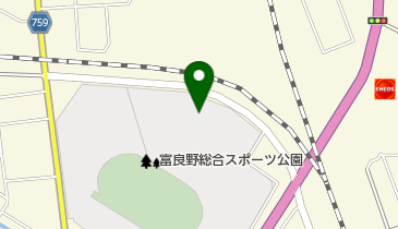 スポーツ公園緑地の地図画像