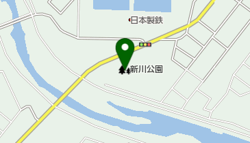 新川公園の地図画像