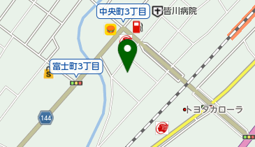 西公園の地図画像