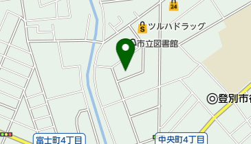 北公園の地図画像