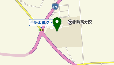 丹後中学校の地図画像