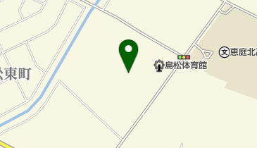 島松屋外運動場の地図画像