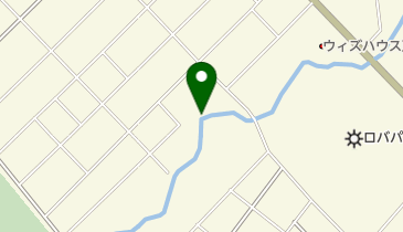 ユカンボシ川河畔公園の地図画像