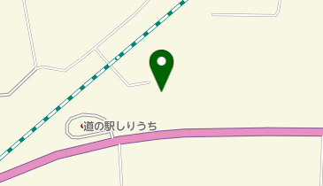 知内町農村公園の地図画像