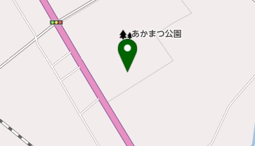 七飯総合公園(あかまつ公園)の地図画像