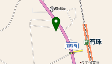 有珠白鳥公園の地図画像