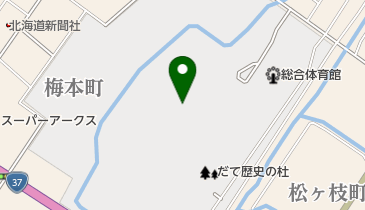 総合公園だて歴史の杜の地図画像