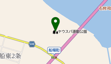 ヤウスバ運動公園の地図画像