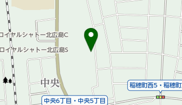 稲穂公園の地図画像