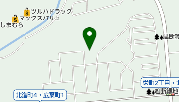 あじさい公園の地図画像