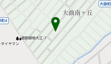 南ヶ丘公園の地図画像