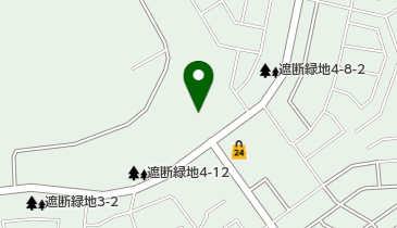 ヒルズ公園の地図画像