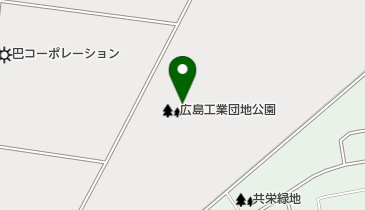 広島工業団地公園の地図画像