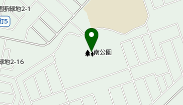 南公園の地図画像