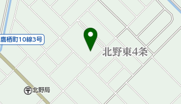 メロディー団地内公園の地図画像