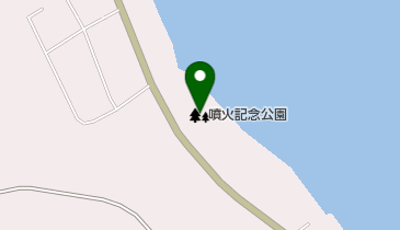 有珠山噴火記念公園の地図画像