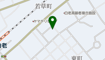 東町2号公園の地図画像