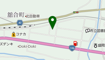 ひばり公園の地図画像