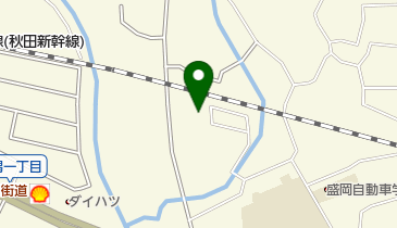 稲荷西幼児公園の地図画像