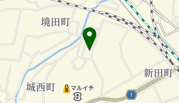 城西ちびっこ広場の地図画像