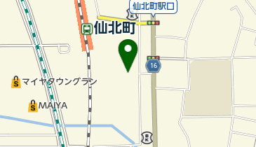 仙北きた児童公園の地図画像