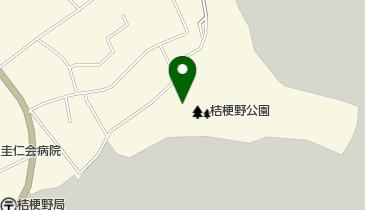 桔梗野公園の地図画像