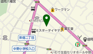 茶畑児童公園の地図画像