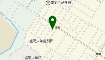 月が丘西幼児公園の地図画像