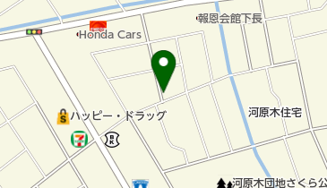 河原木第3号公園の地図画像