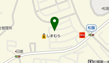 西松園ふれあい公園の地図画像