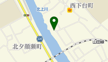 西下台はくちょう公園の地図画像