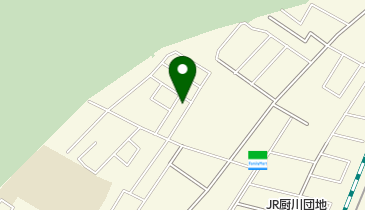 西厨からまつ幼児公園の地図画像