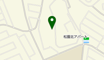 東松園さんかく公園の地図画像