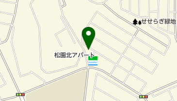 東松園わんぱく公園の地図画像