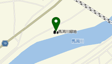 馬渕川緑地の地図画像