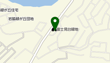 富士見台緑地の地図画像