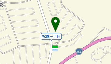 松園南ロミニフラワー公園の地図画像