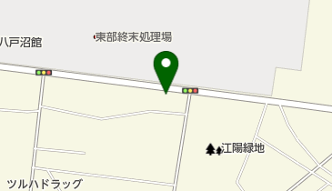 江陽公園の地図画像