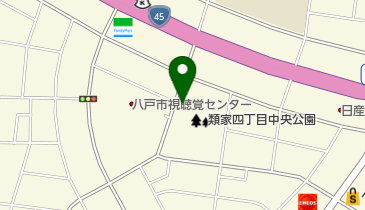 類家四丁目中央公園の地図画像