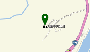 大畑中央公園の地図画像