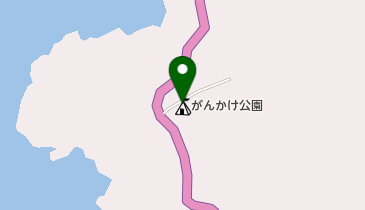 佐井村がんかけ公園の地図画像