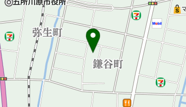 かまや児童公園の地図画像