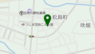 松島町緑地の地図画像