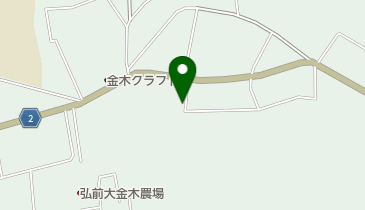 金木東部農村公園の地図画像