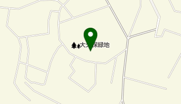 大久保緑地の地図画像