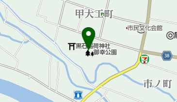 御幸公園の地図画像