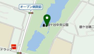 鶴ヶ谷中央公園の地図画像
