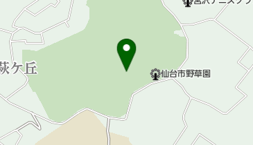 野草園の地図画像