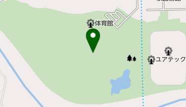 七北田公園の地図画像