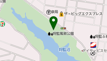 将監風致公園の地図画像
